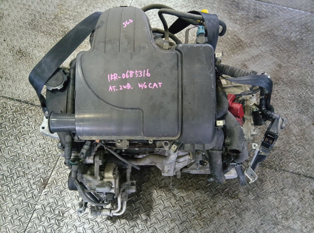 [USED ENGINE] TOYOTA VITZ KSP90 2008 1KR-FE FF AT 2WD #0403266010768