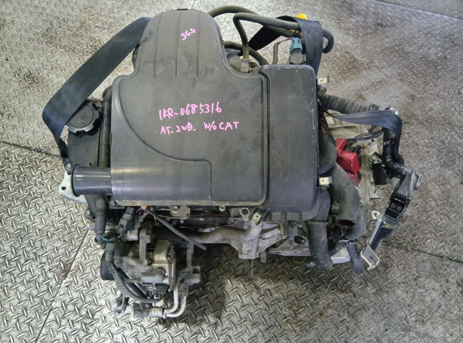[USED ENGINE] TOYOTA VITZ KSP90 2008 1KR-FE FF AT 2WD #0403266010768