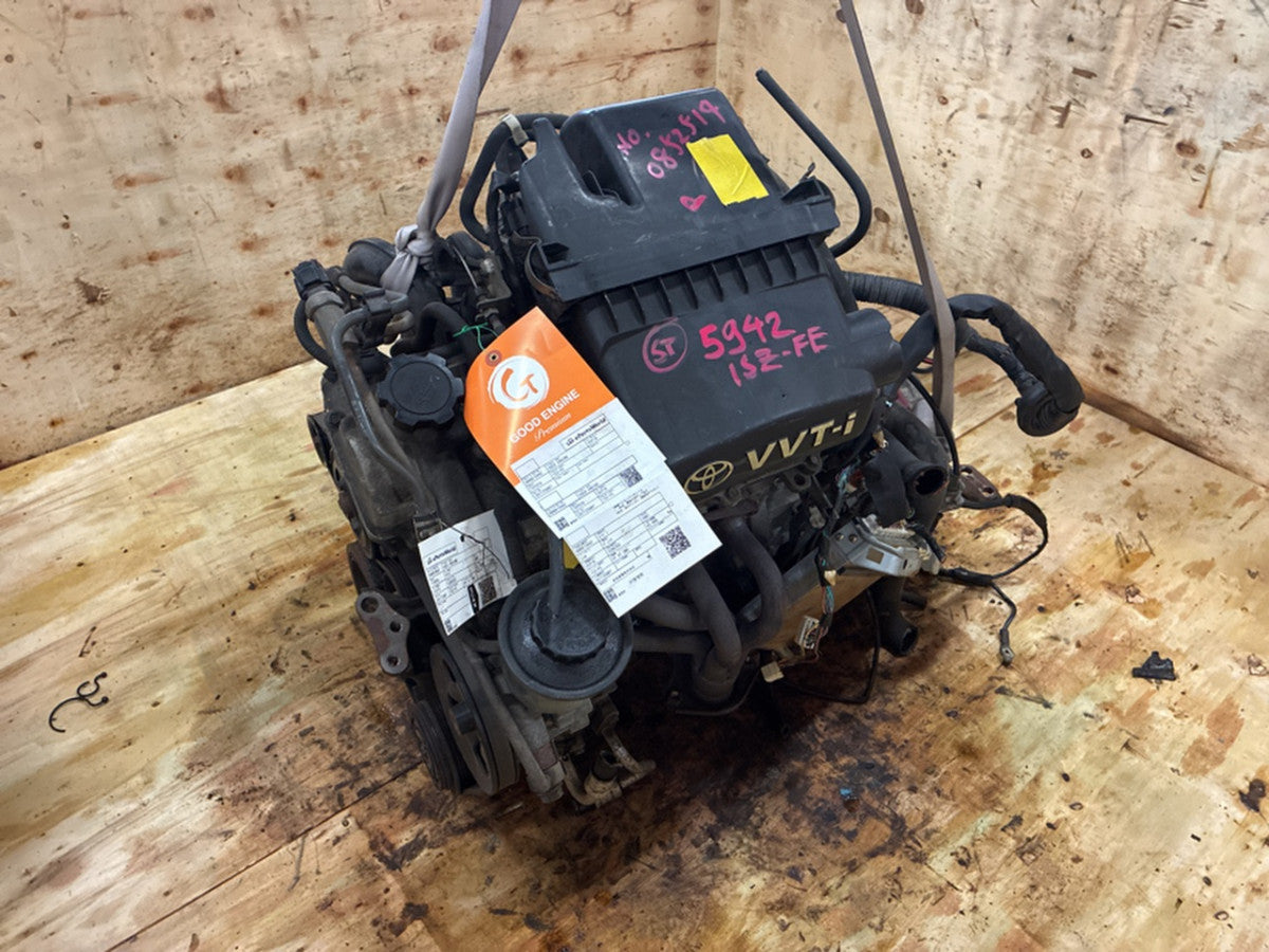 [USED ENGINE] TOYOTA VITZ SCP10 2001 1SZ-FE FF AT 2WD #0003267125807