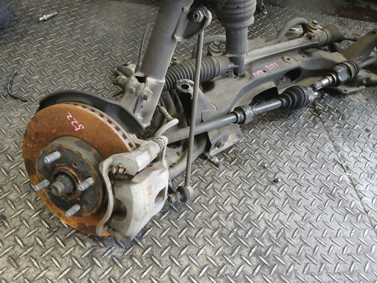 [F AXLE ASSY] TOYOTA VITZ KSP90 2009 1KR-FE FF AT 2WD #0403265009375
