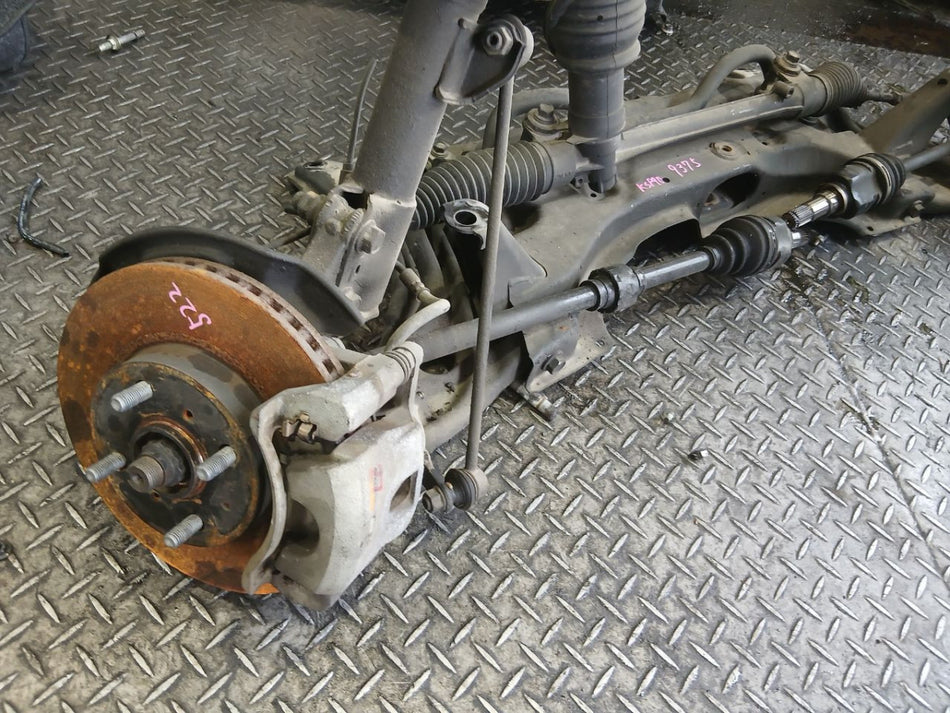 [F AXLE ASSY] TOYOTA VITZ KSP90 2009 1KR-FE FF AT 2WD #0403265009375