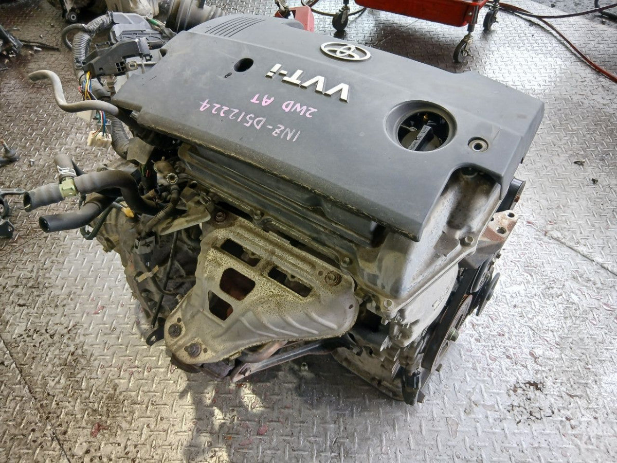 [USED ENGINE] TOYOTA COROLLA FIELDER NZE141G 2007 1NZ-FE FF AT 2WD #0403266010643