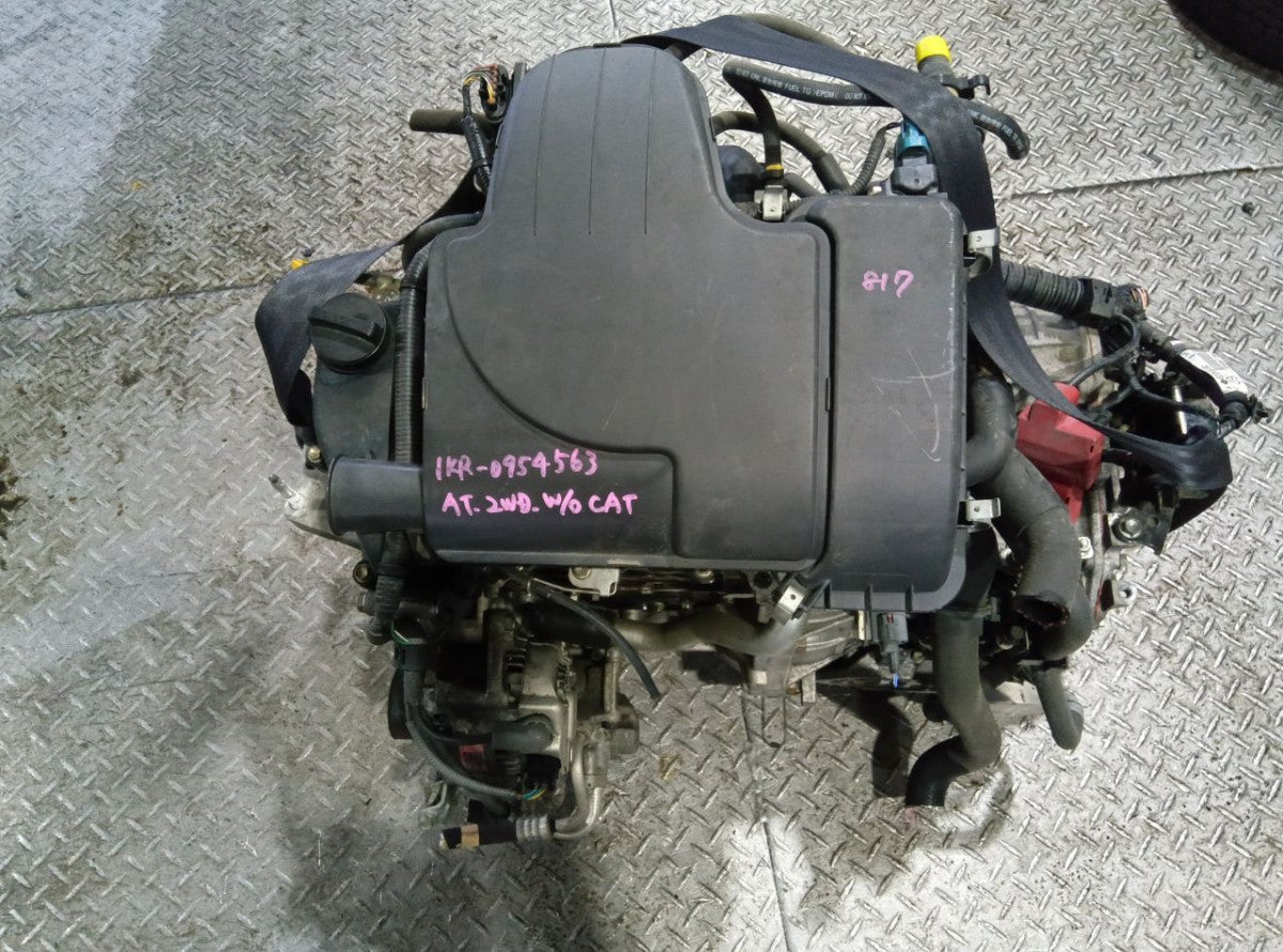 [USED ENGINE] TOYOTA VITZ KSP90 2009 1KR-FE FF AT 2WD #0403268015578
