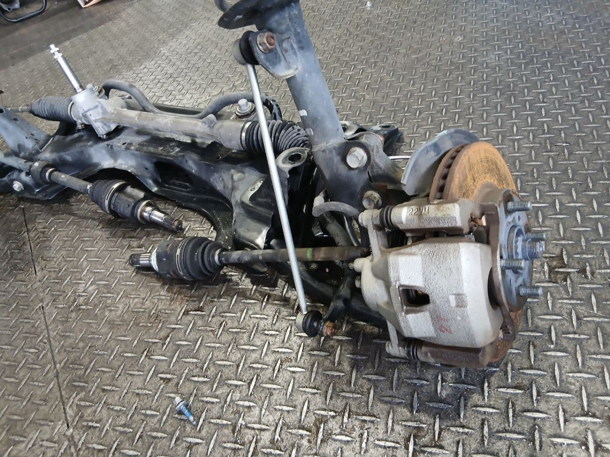 [F AXLE ASSY] TOYOTA VITZ KSP130 2014 1KR-FE FF AT 2WD #0403267012416