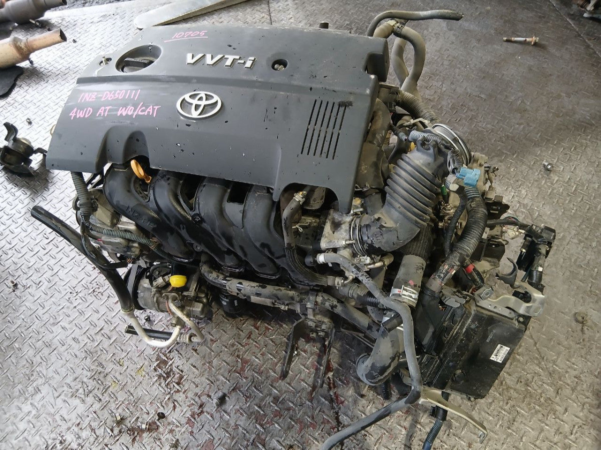 [USED ENGINE] TOYOTA COROLLA FIELDER NZE144G 2010 1NZ-FE FF AT 4WD #0403266010705