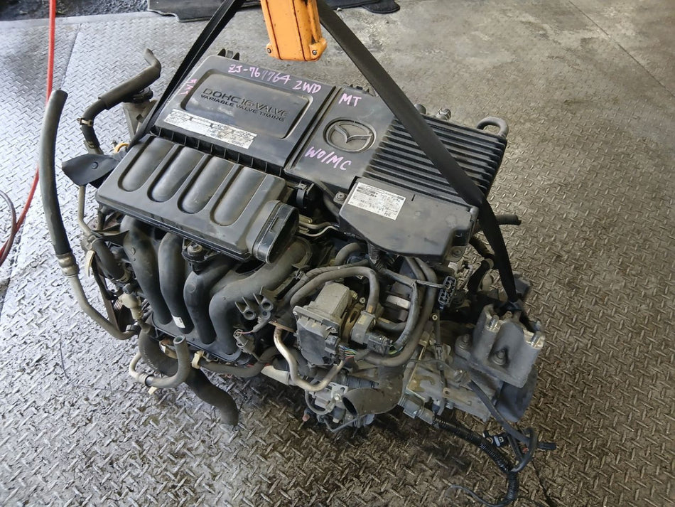 [USED ENGINE] MAZDA DEMIO DE3FS 2009 ZJ-VE FF MT 2WD #0403267013615