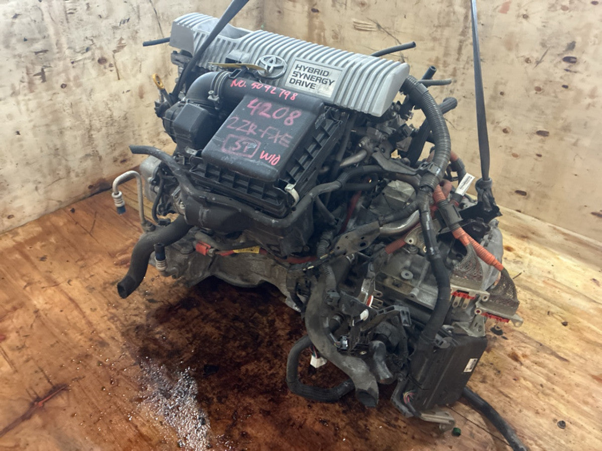 [USED ENGINE] TOYOTA PRIUS ZVW30 2011 2ZR-FXE FF AT 2WD #0003264070485