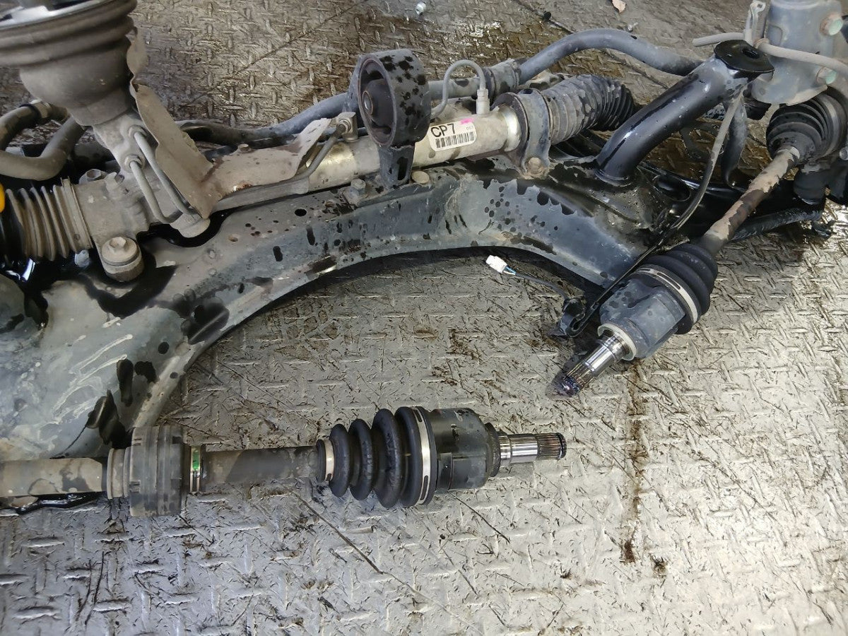 [F AXLE ASSY] TOYOTA PROBOX VAN NCP51V 2006 1NZ-FE FF AT 2WD #0403266011575