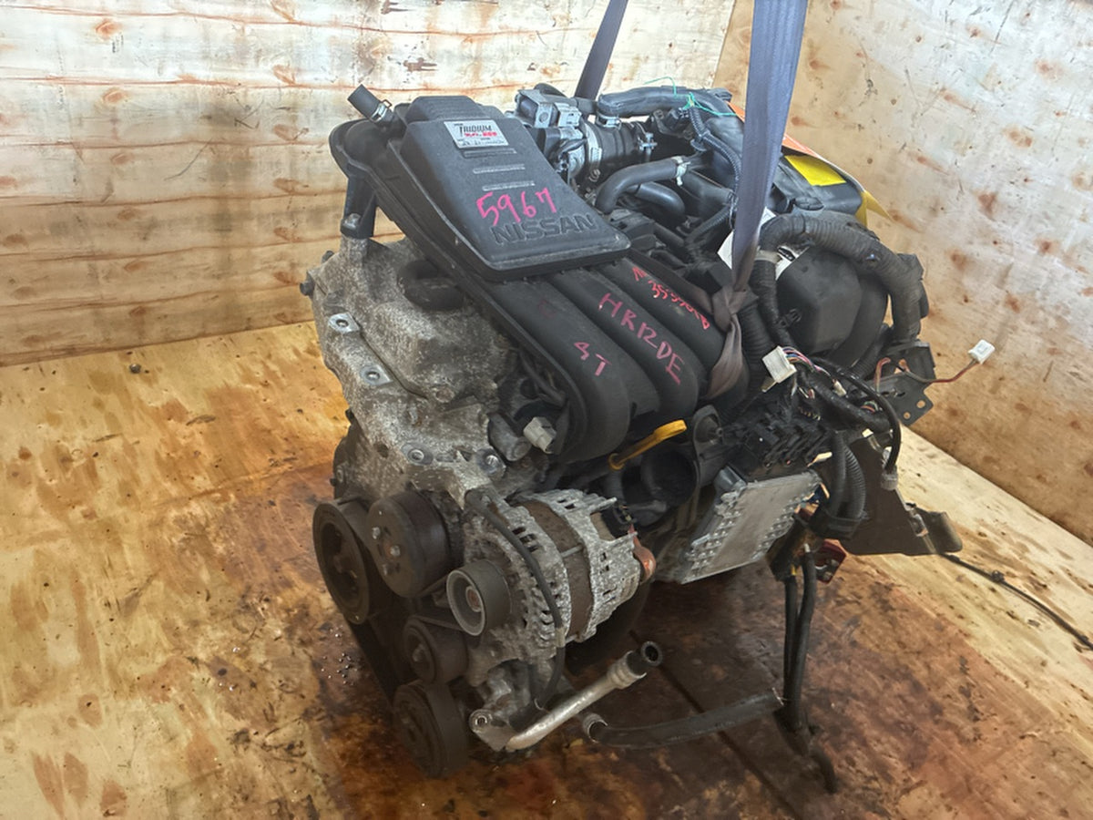 [USED ENGINE] NISSAN MARCH K13 2013 HR12DE FF AT 2WD #0003267127479
