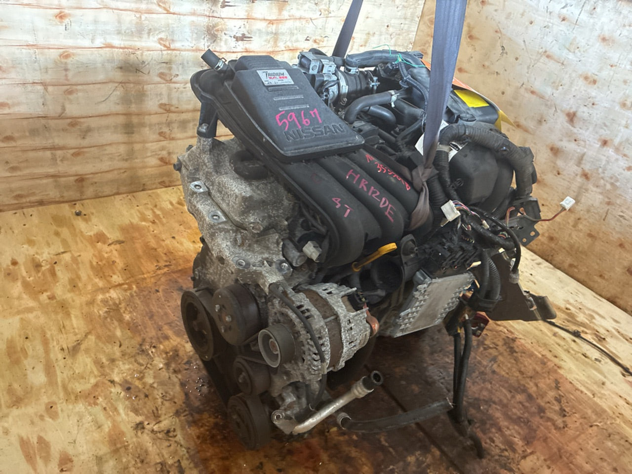[USED ENGINE] NISSAN MARCH K13 2013 HR12DE FF AT 2WD #0003267127479