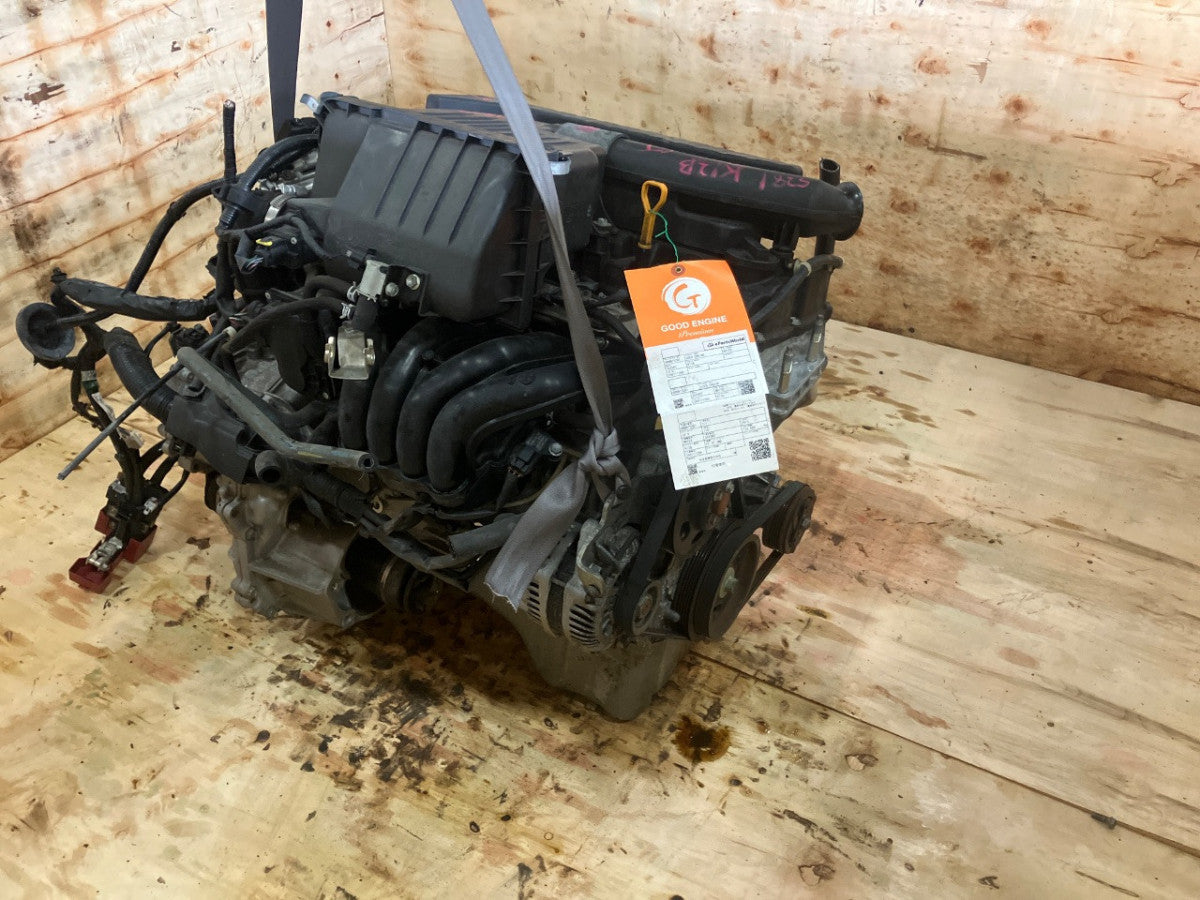 [USED ENGINE] SUZUKI SOLIO MA15S 2015 K12B FF AT 2WD #0003266111284