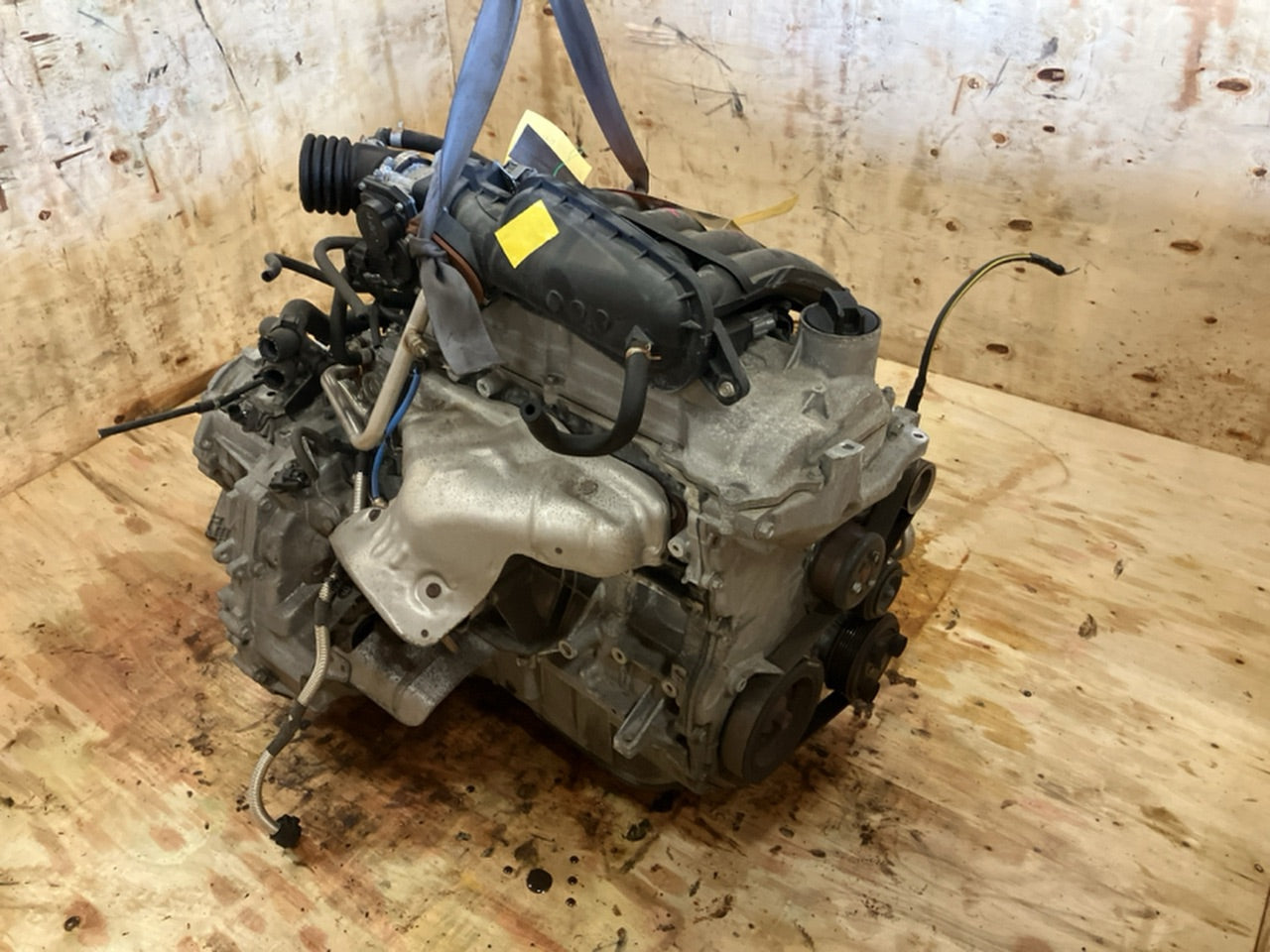 [USED ENGINE] NISSAN WINGROAD Y12 2012 HR15DE FF AT 2WD #0003266112642