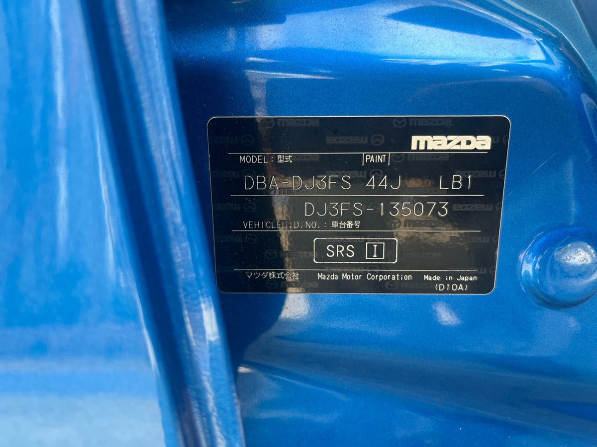 [CHOOSE PARTS] MAZDA DEMIO DJ3FS 2015 P3-VPS FF MT 2WD #0451000000536
