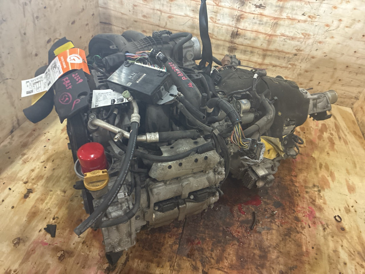 [USED ENGINE] SUBARU EXIGA YAM 2012 FB25 FF AT 4WD #0003267128778