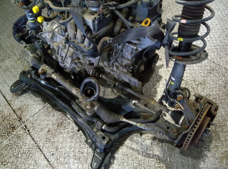 [USED ENGINE] TOYOTA VITZ KSP90 2010 1KR-FE FF AT 2WD #0403268014222