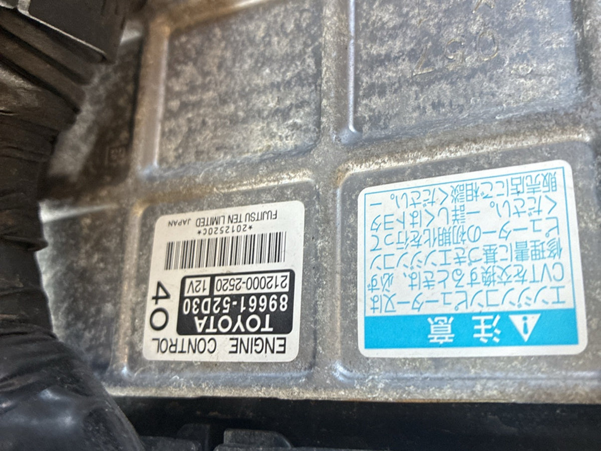 [USED ENGINE] TOYOTA RACTIS NCP100 2008 1NZ-FE FF AT 2WD #0003268131891