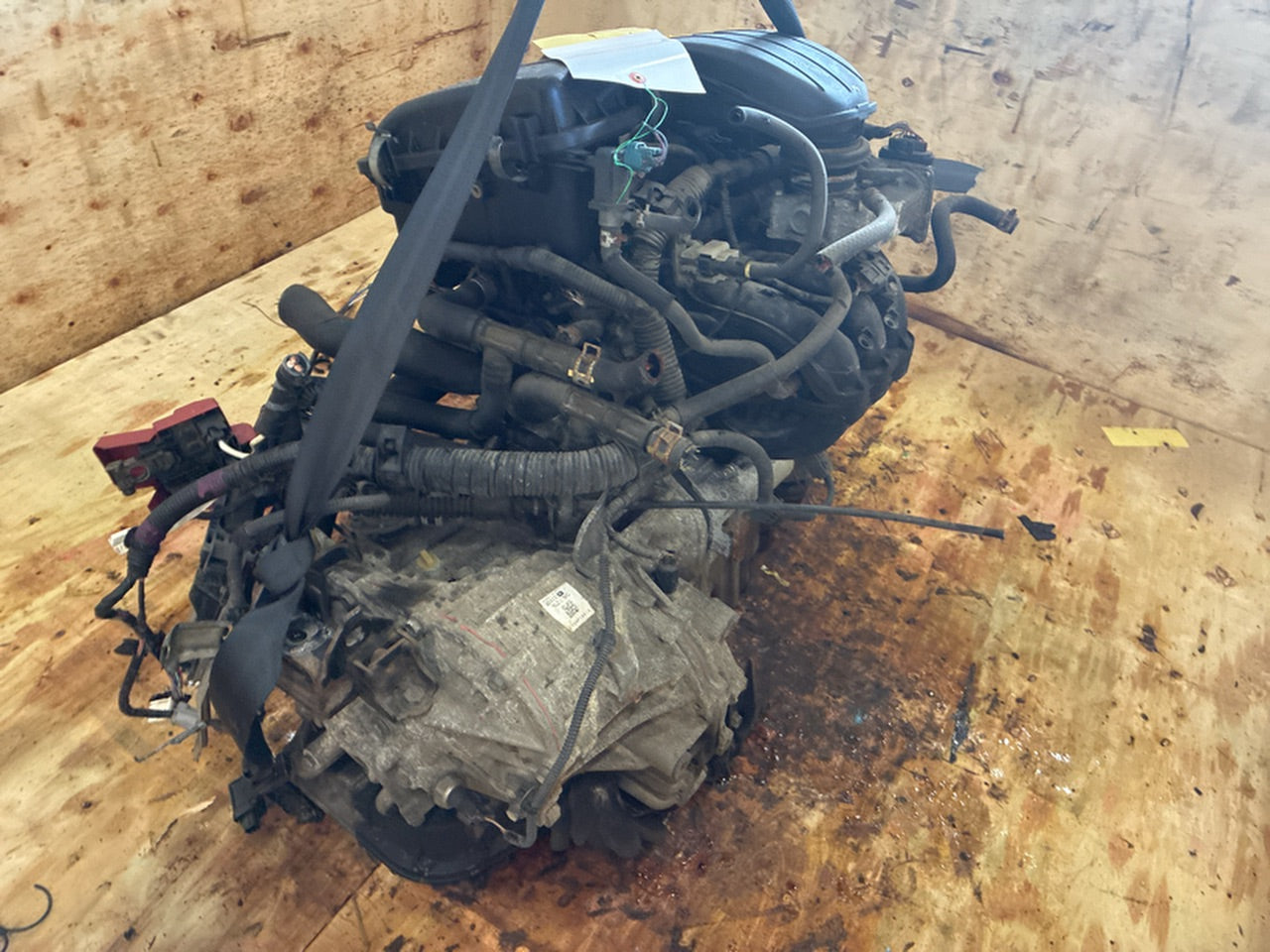 [USED ENGINE] TOYOTA VITZ KSP90 2009 1KR-FE FF AT 2WD #0003268131248