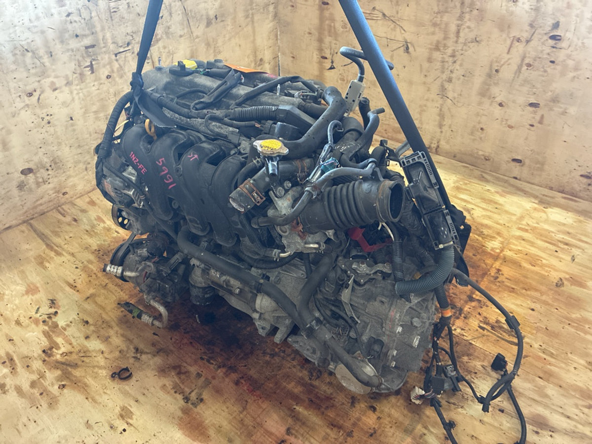[USED ENGINE] TOYOTA RACTIS NCP100 2008 1NZ-FE FF AT 2WD #0003268131891