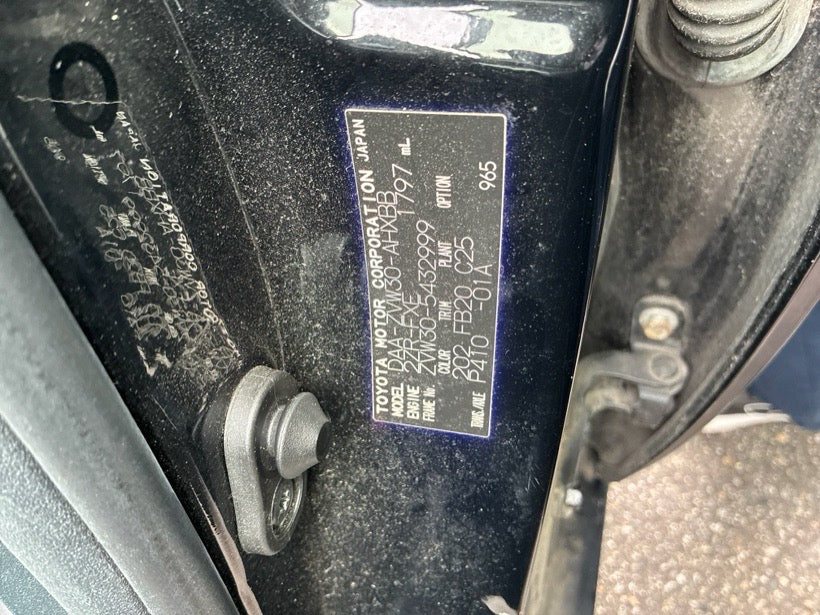 [CHOOSE PARTS] TOYOTA PRIUS ZVW30 2012 2ZR-FXE FF AT 2WD #0001000015792