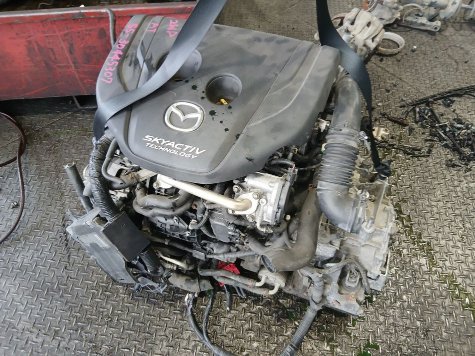 [USED ENGINE] MAZDA DEMIO DJ5FS 2015 S5-DPTS FF AT 2WD #0403268014631