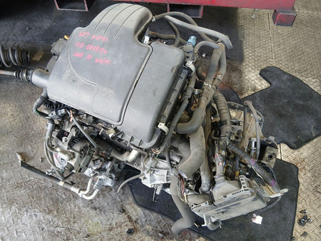 [USED ENGINE] TOYOTA VITZ KSP90 2009 1KR-FE FF AT 2WD #0403268015036