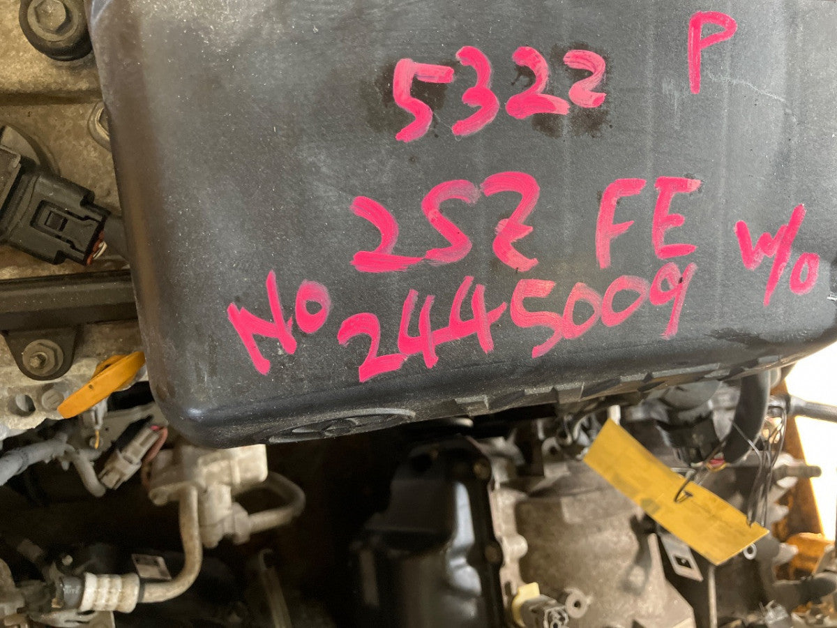 [USED ENGINE] TOYOTA RACTIS SCP100 2009 2SZ-FE FF AT 2WD #0003266104170