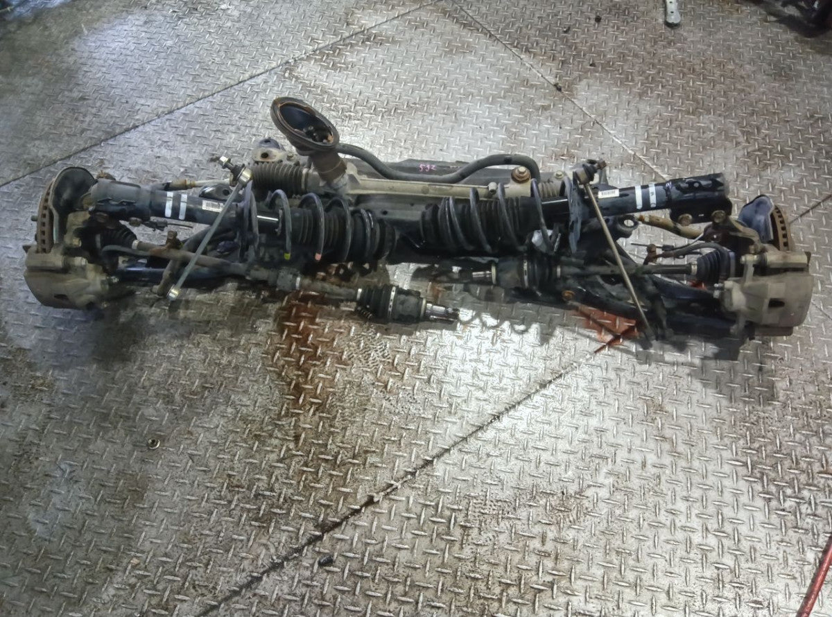 [F AXLE ASSY] TOYOTA VITZ KSP90 2009 1KR-FE FF AT 2WD #0403265009306
