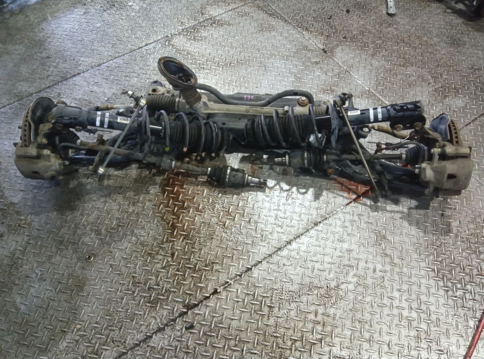[F AXLE ASSY] TOYOTA VITZ KSP90 2009 1KR-FE FF AT 2WD #0403265009306
