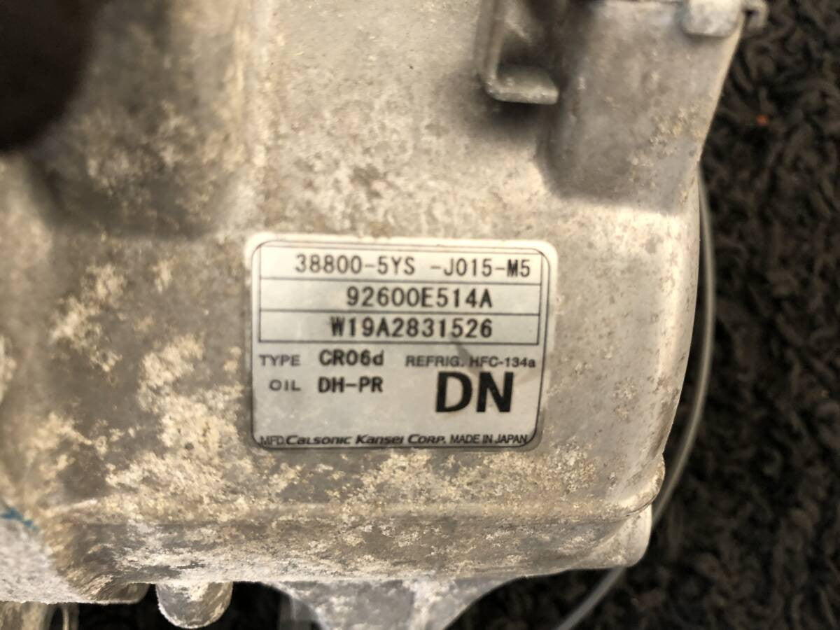 [A/C COMPRESSOR] HONDA N-VAN JJ1 2019 S07B FF AT 2WD #0003258951832