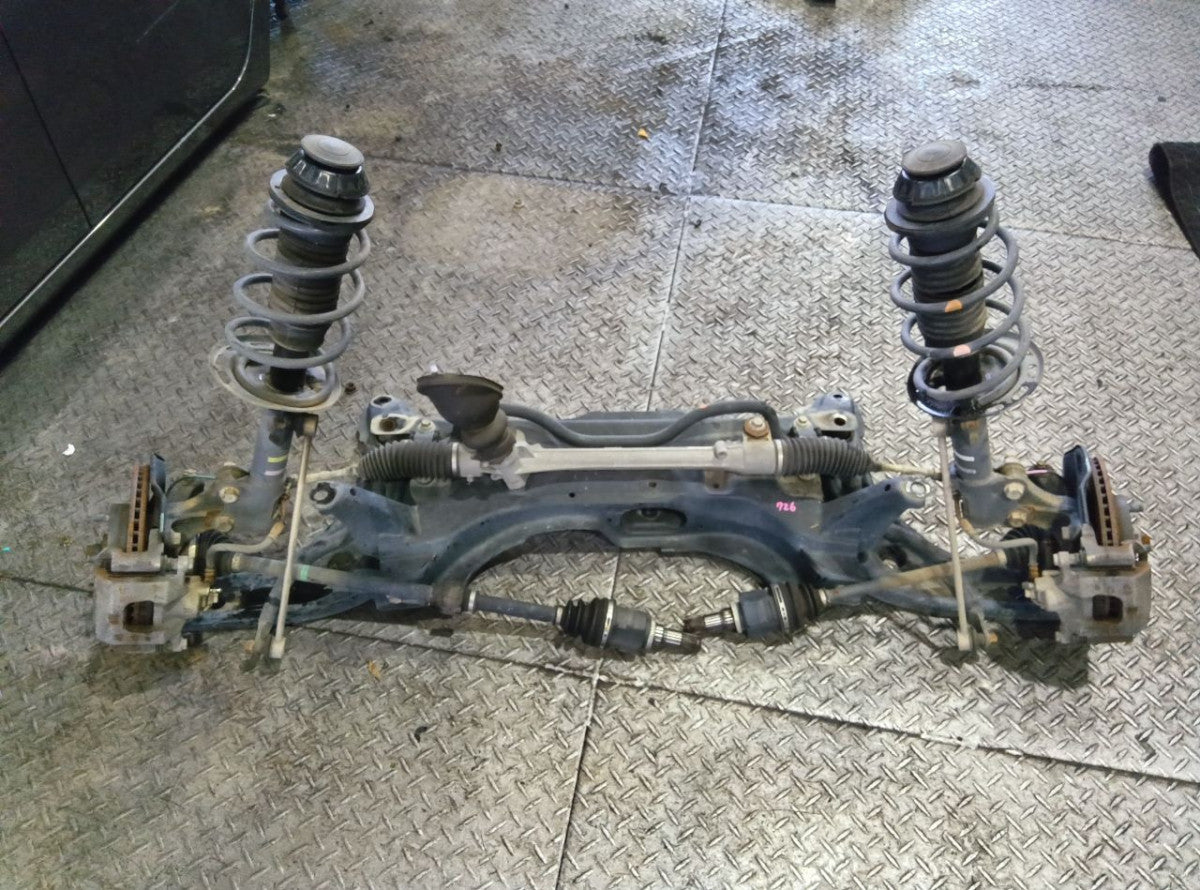 [F AXLE ASSY] TOYOTA VITZ KSP130 2011 1KR-FE FF AT 2WD #0403267013925