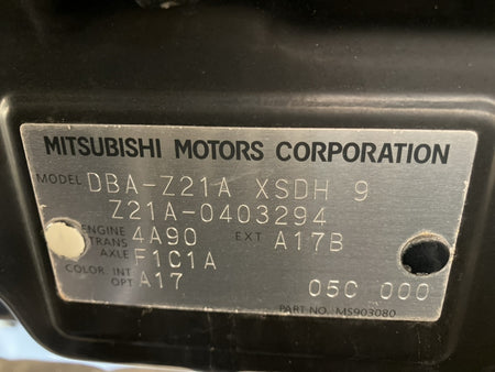 [CHOOSE PARTS] MITSUBISHI COLT Z21A 2007 4A90 FF AT 2WD #0001000015805