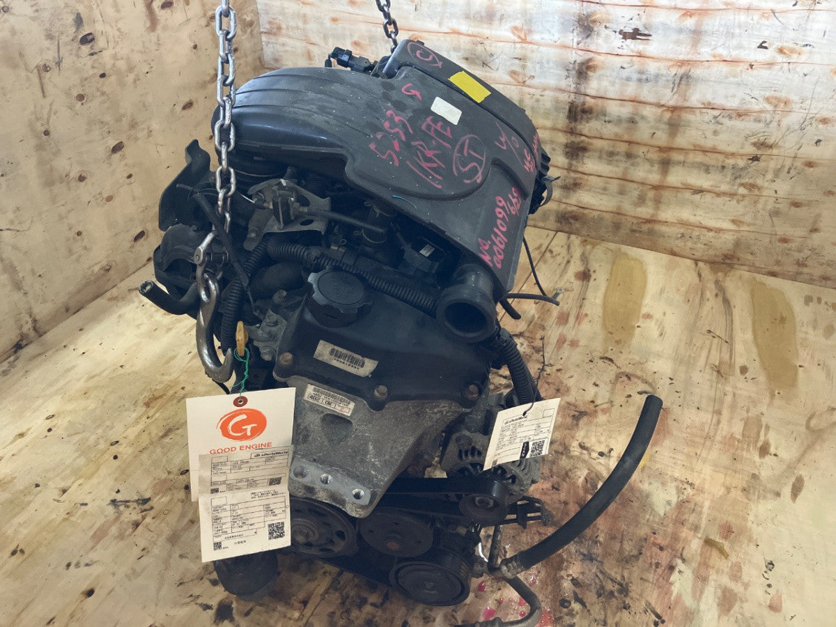 [USED ENGINE] TOYOTA PASSO KGC10 2005 1KR-FE FF AT 2WD #0003266110686