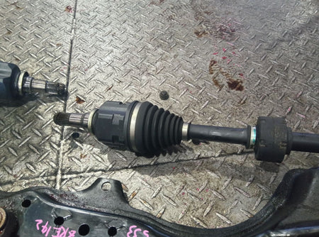 [F AXLE ASSY] TOYOTA COROLLA FIELDER ZRE142G 2009 2ZR-FE FF AT 2WD #0403265009483