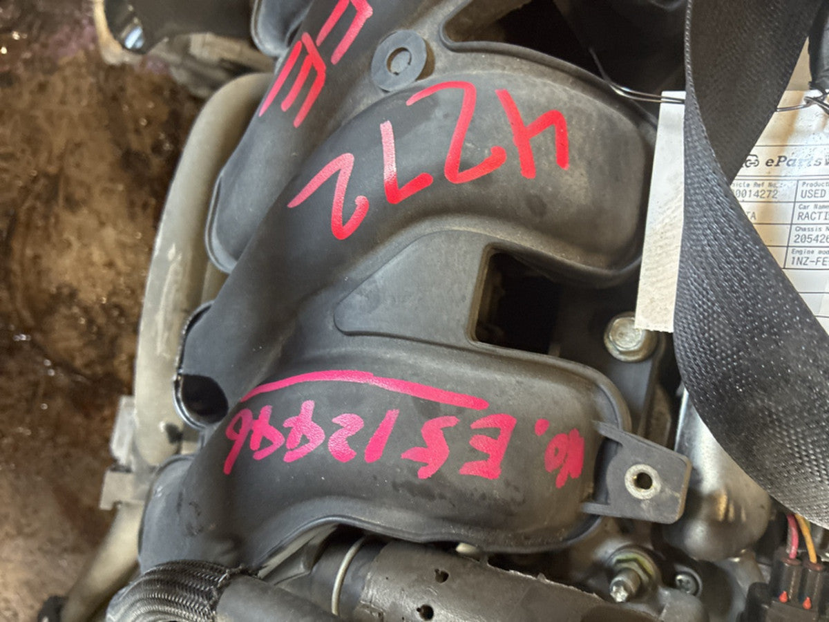 [USED ENGINE] TOYOTA RACTIS NCP120 2013 1NZ-FE FF AT 2WD #0003264076151