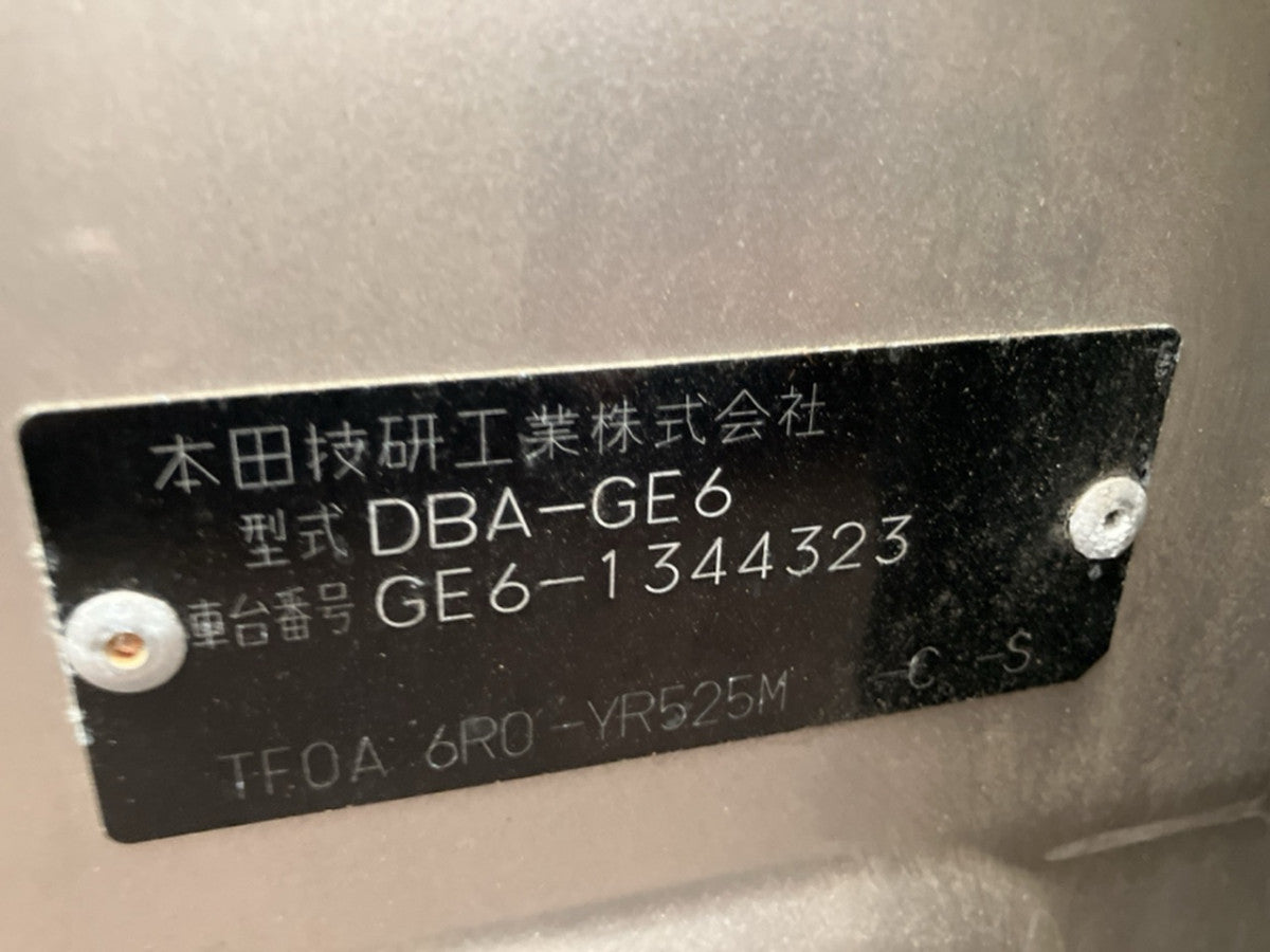 [CHOOSE PARTS] HONDA FIT GE6 2010 L13A FF AT 2WD #0001000016343