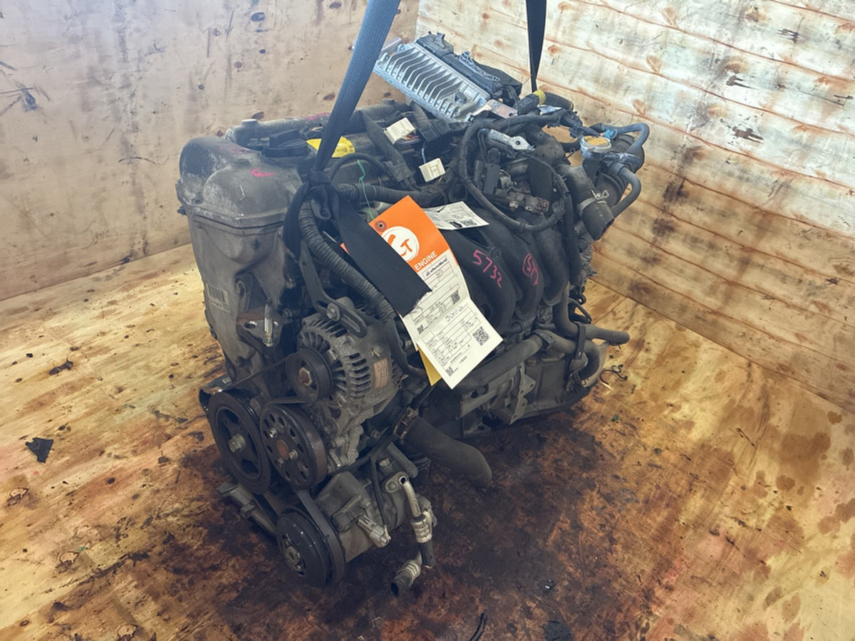 [USED ENGINE] TOYOTA RACTIS NCP125 2011 1NZ-FE FF AT 4WD #0003268131983