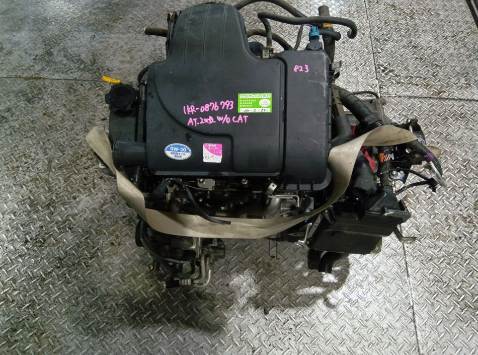 [USED ENGINE] TOYOTA VITZ KSP90 2009 1KR-FE FF AT 2WD #0403269015782
