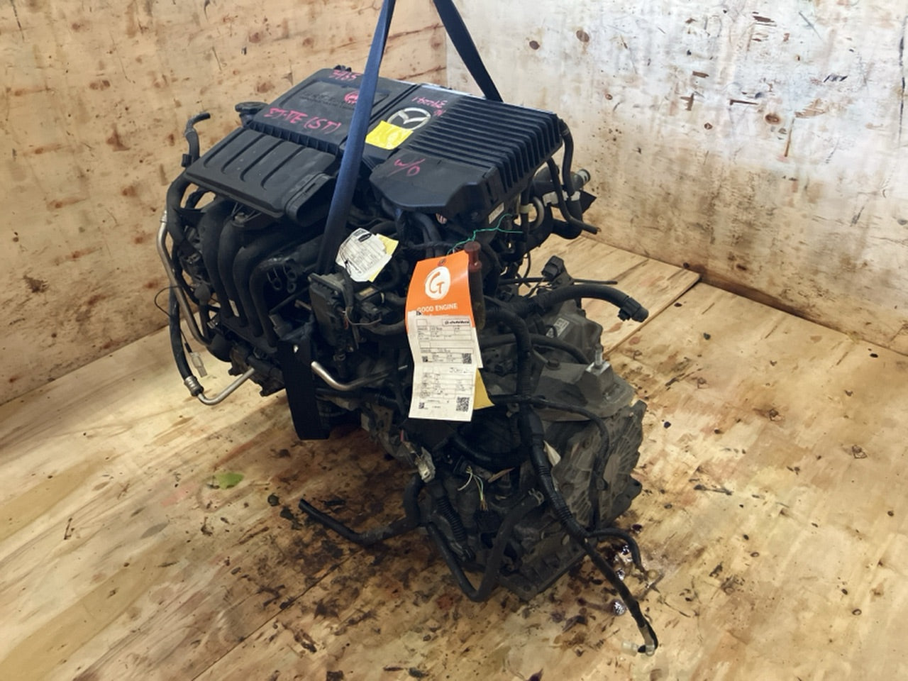 [USED ENGINE] MAZDA DEMIO DY3W 2005 ZJ-VE FF AT 2WD #0003267114393