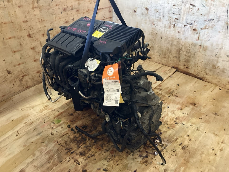 [USED ENGINE] MAZDA DEMIO DY3W 2005 ZJ-VE FF AT 2WD #0003267114393