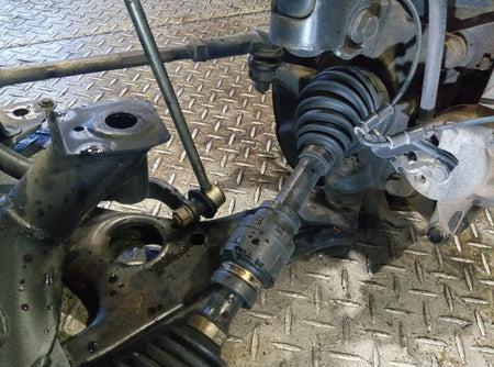 [F AXLE ASSY] TOYOTA COROLLA FIELDER NZE144G 2010 1NZ-FE FF AT 4WD #0403267012181