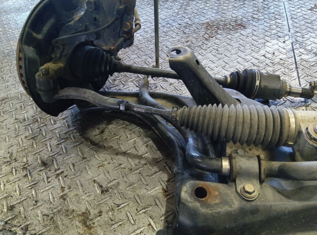 [F AXLE ASSY] TOYOTA VITZ KSP90 2009 1KR-FE FF AT 2WD #0403269017733