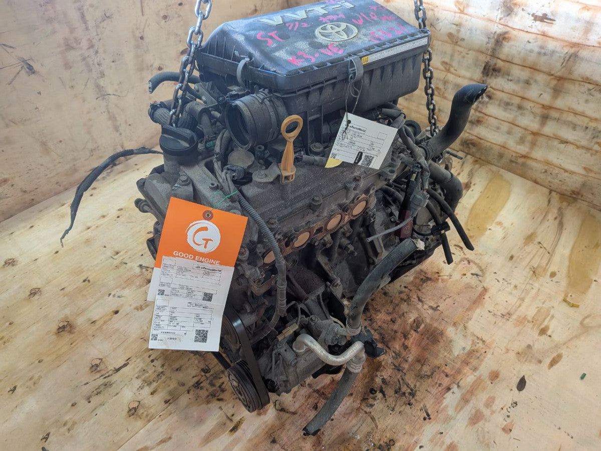 [USED ENGINE] TOYOTA bB QNC25 2007 K3-VE FF AT 4WD #0003266104177