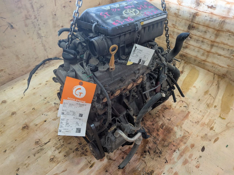 [USED ENGINE] TOYOTA bB QNC25 2007 K3-VE FF AT 4WD #0003266104177