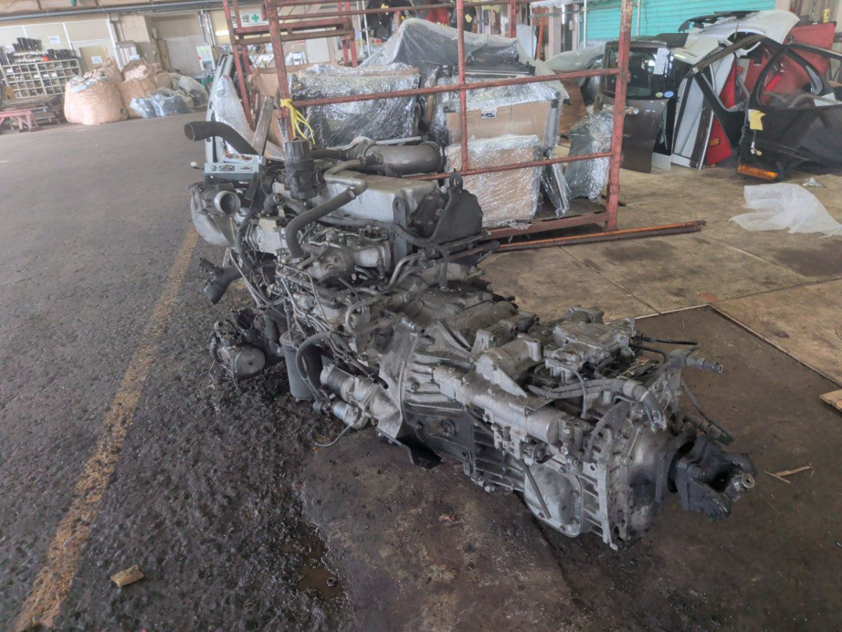 [USED ENGINE] FUSO AEROSTAR MP35JM 2005 MD92 FR MT 2WD #0003266105415
