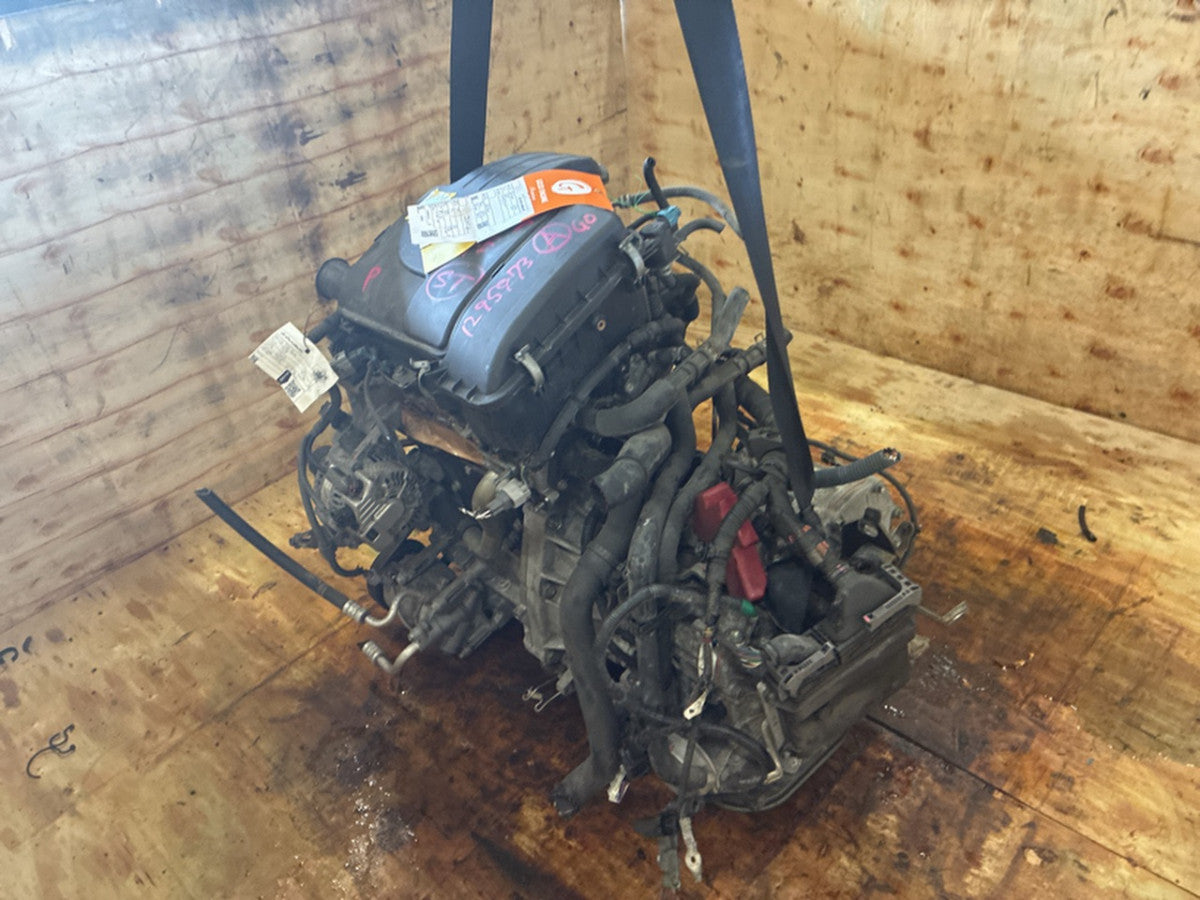 [USED ENGINE] TOYOTA VITZ KSP130 2012 1KR-FE FF AT 2WD #0003268139596
