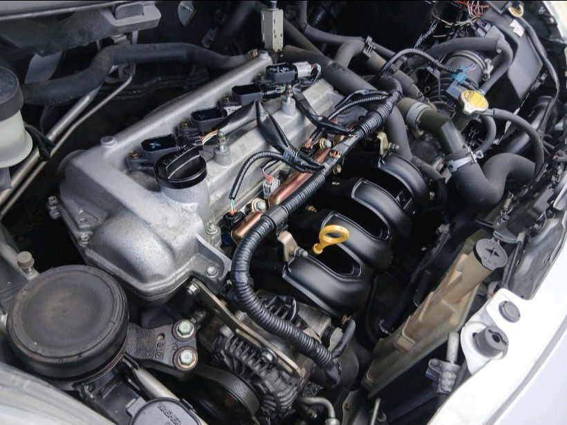 [F STRUT ASSY + LOWER ARM LH] TOYOTA VITZ NCP95 2005 2NZ-FE FF AT 4WD #0403267012585