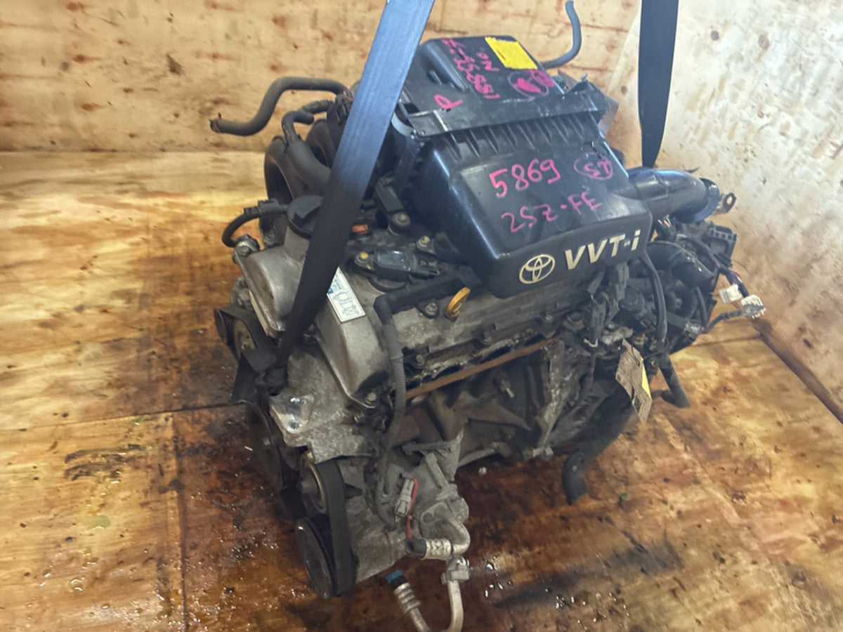 [USED ENGINE] TOYOTA RACTIS SCP100 2007 2SZ-FE FF AT 2WD #0003268139655