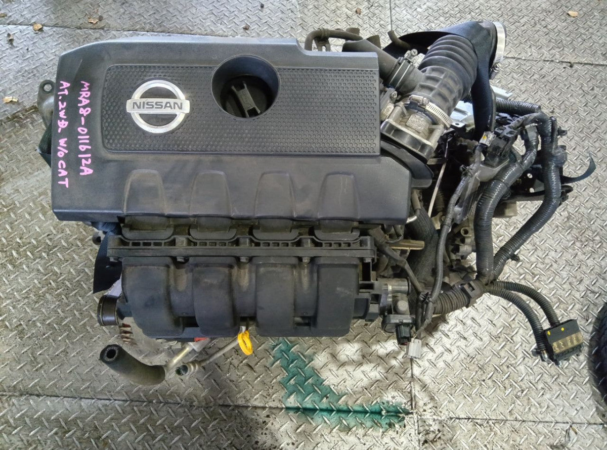 [USED ENGINE] NISSAN SYLPHY TB17 2013 MRA8DE FF AT 2WD #0403268014596
