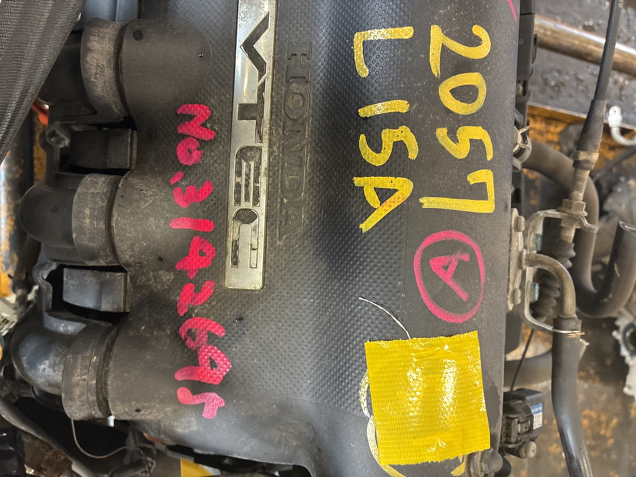 [USED ENGINE] HONDA MOBILIO SPIKE GK1 2005 L15A FF AT 2WD #0003267119685
