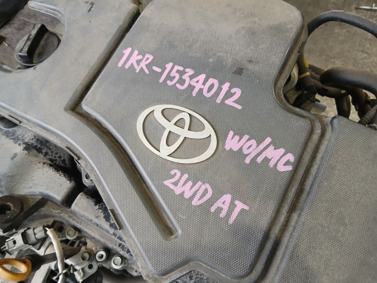 [USED ENGINE] TOYOTA VITZ KSP130 2015 1KR-FE FF AT 2WD #0403267014004